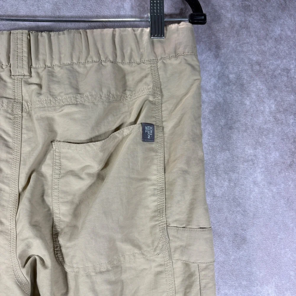 The North Face Pants Mens 32 Tan Paramount Peak Hiking Zip Off Legs Belted Gorp